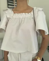 BATA SOLARE OFF WHITE (TAMANHO P/M) - Foto 3