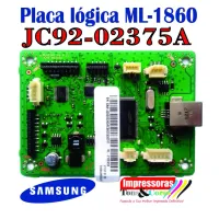 Placa Lógica Original Samsung ML-1860 | ML-1861 | JC92-02375A | JC9202375A 