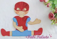 G1.811  Gabarito de Moldes  em MDF  Menino Herói 3 - Foto 3