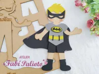 KIT34  Gabarito de Moldes  em MDF  Kit Meninos Heróis - Foto 2