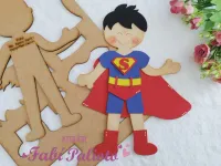 KIT34  Gabarito de Moldes  em MDF  Kit Meninos Heróis - Foto 6