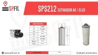 Filtro Separador Bomba De Vácuo SPS212