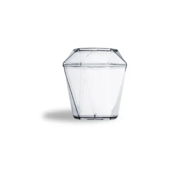 Copo  Cristal Diamantinho 150ml com Tampa  c/10