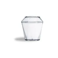 Copo  Cristal Diamantinho 150ml com Tampa  c/10