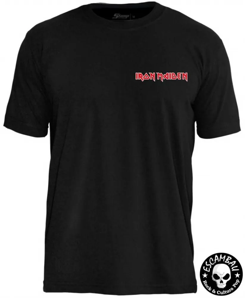 CAMISETA PLUS SIZE IRON MAIDEN THE TROOPER PC