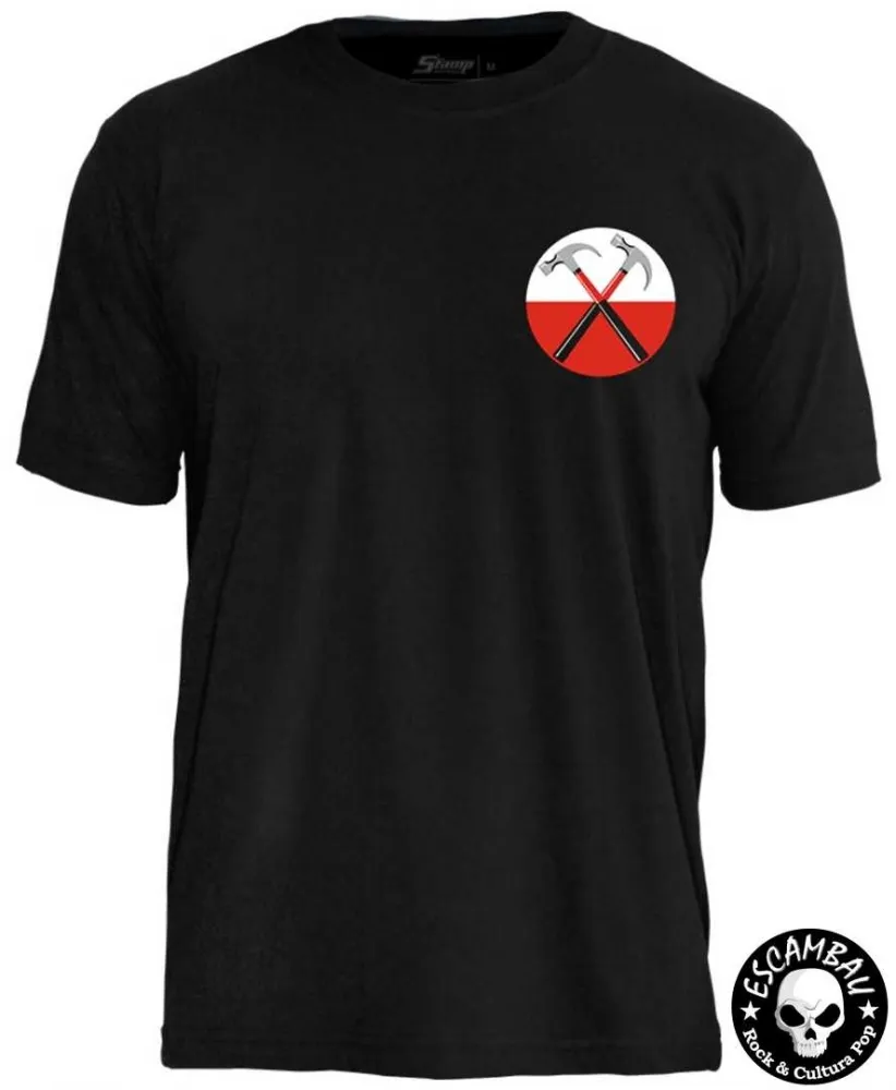 CAMISETA PLUS SIZE PINK FLOYD THE WALL PC Imagem