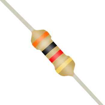 RESISTOR 3K 1/4 5% FIO