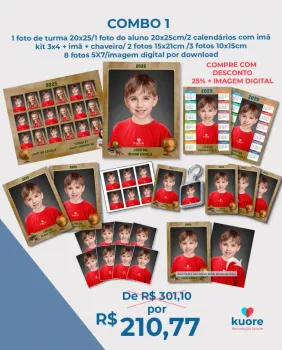 COMBO 1 - DESCONTO DE 35% + IMAGEM DIGITAL