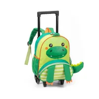 Mochila Escolar baby  Animais Bichinhos 3d Rodinha E Alça - Foto 2