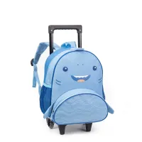 Mochila Escolar baby  Animais Bichinhos 3d Rodinha E Alça - Foto 3