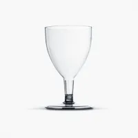 Taça Vinho  Descartável Cristal 170ml  c/5 unid.