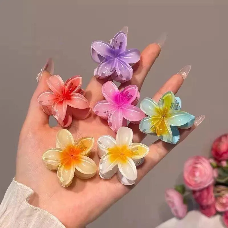 Presilha de Cabelo Flor Pequena 04cm