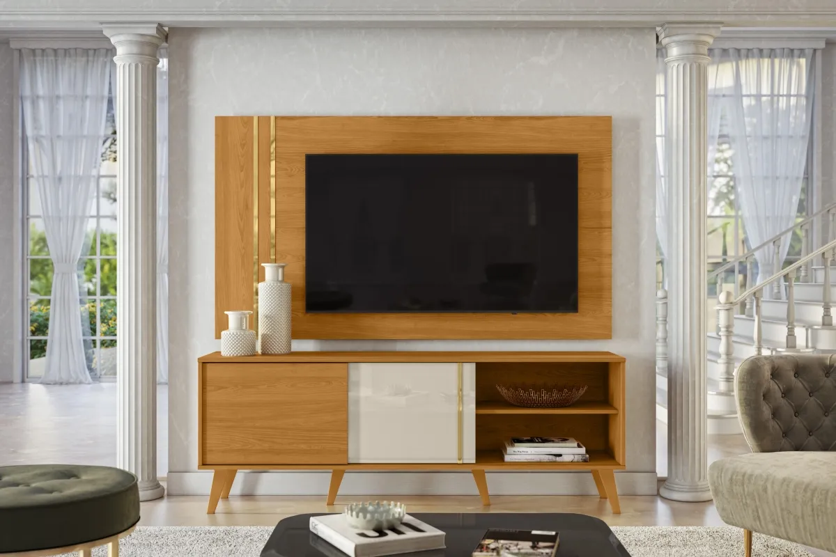 Rack + Painel Combo Cronos TV 65 1,60