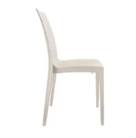 Kit com 4 Unidades Cadeira Empilhável Ibiza - Foto 11