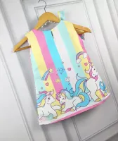 Vestido Trapézio Unicórnio Cute PrintIX - Foto 2