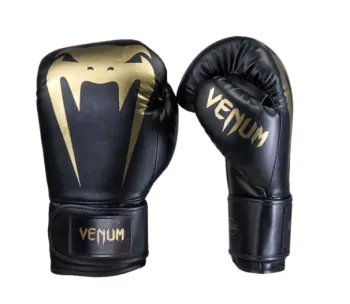 LUVA VENUM GIANT FULL LOGO PRO BLACK GOLD-14OZ