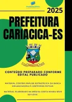 Apostila Pref Cariacica ES  PSICÓLOGO 2025