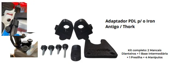 Adaptador Pedal  PDL P/ Caiaque Airon Antigo / Thork / Hook