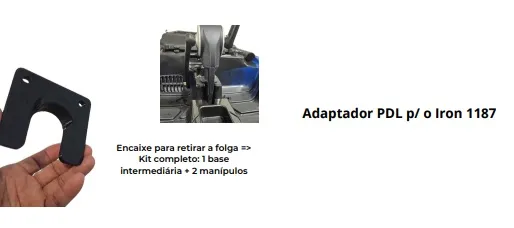 Adaptador Pedal  PDL P/ Caiaque Airon 1187