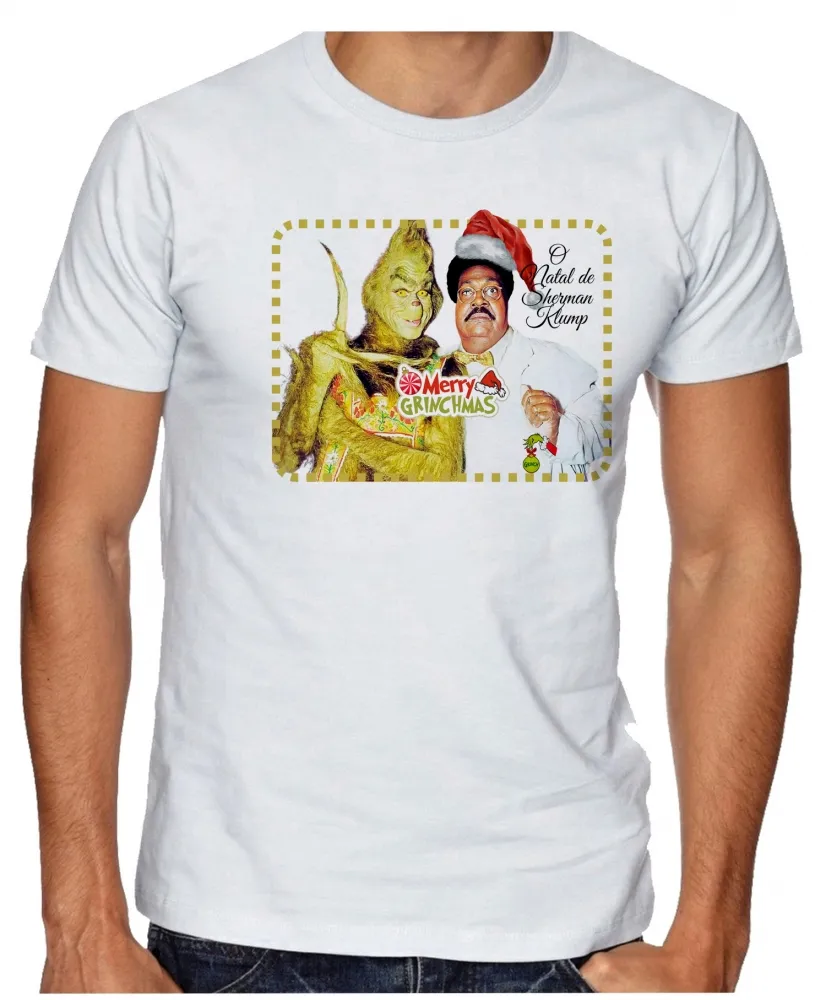 Camiseta Grinch e Sherman Klump Imagem