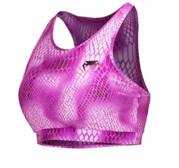 TOP FEMININO VENUM SANKE SKIN PINK-G