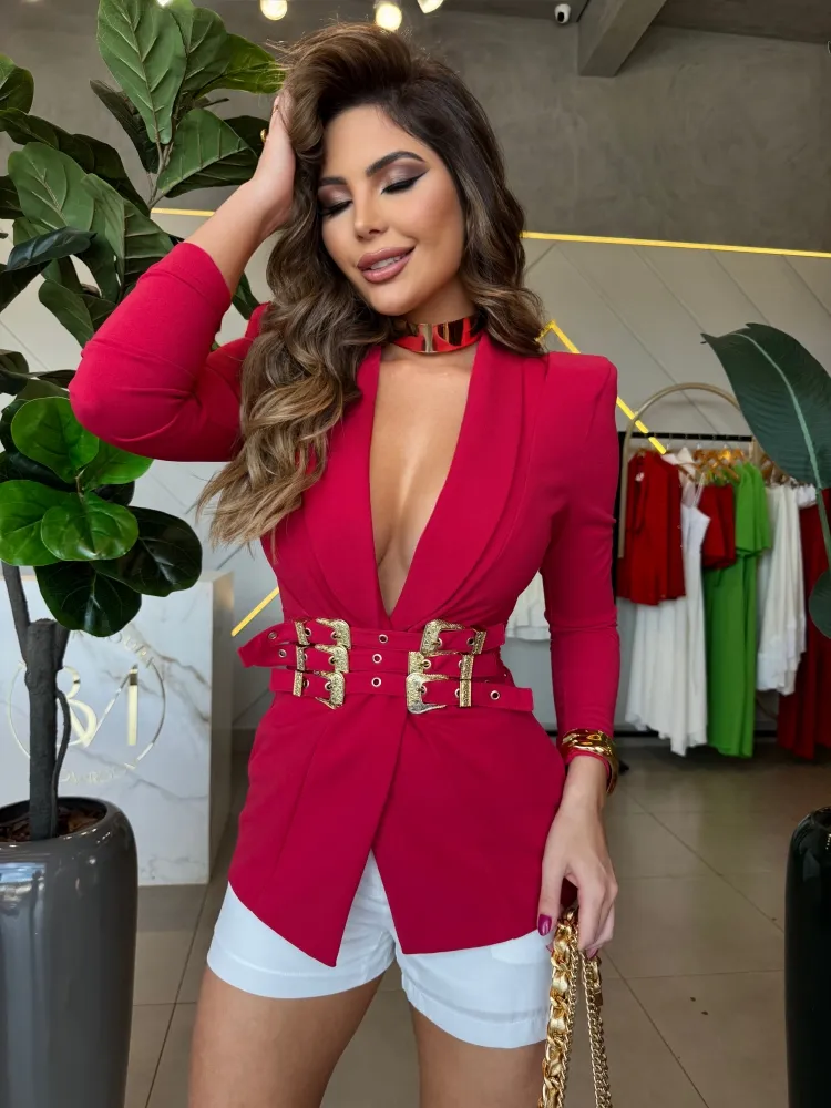 BLAZER ANAHÍ VERMELHO Imagem