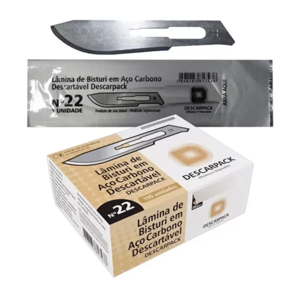 Lâmina de Bisturi Descartável  Descarpack Imagem