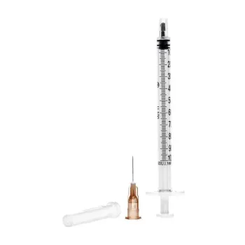 Seringa Descartável 1 ml com Agulha 13 x 0,45 mm (26G x 1/2) – Descarpack