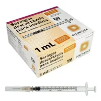 Seringa 01 Ml com Ag 13X4,5 DESCARPACK - Foto 3