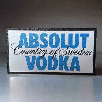 Luminária Absolut Vodka