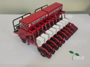 Replica Agricola Escala 1/32 Plantadeira Semeato PSM102 9-10 Linhas - Foto 2