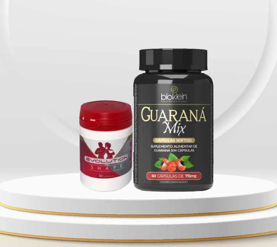 Combo Guarana Mix + Evolution Shape