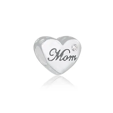 Berloque de prata separador Mom - 251335 Imagem