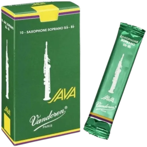 PALHETA SAX SOPRANO VANDOREN JAVA GREEN