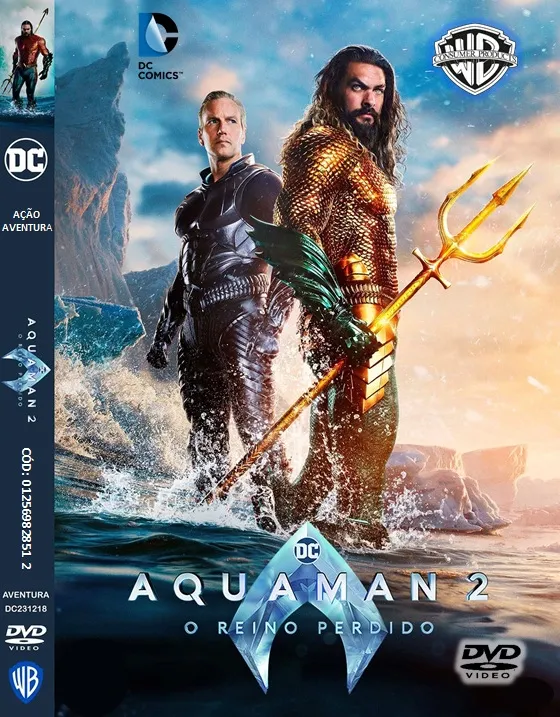 DVD AQUAMAN 2 - O REINO PERDIDO