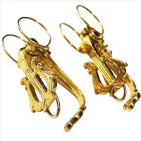 PRENDEDOR DE HINÁRIO DOURADO CLIPETS 