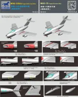 Avião MIG-15 FAGOT kit Bronco 1/48 plastimodelismo - Foto 4