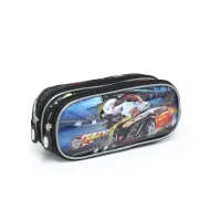 Kit completo Mochila de Rodinhas Lancheira Estojo Crazy car- Nova Rio - Foto 4