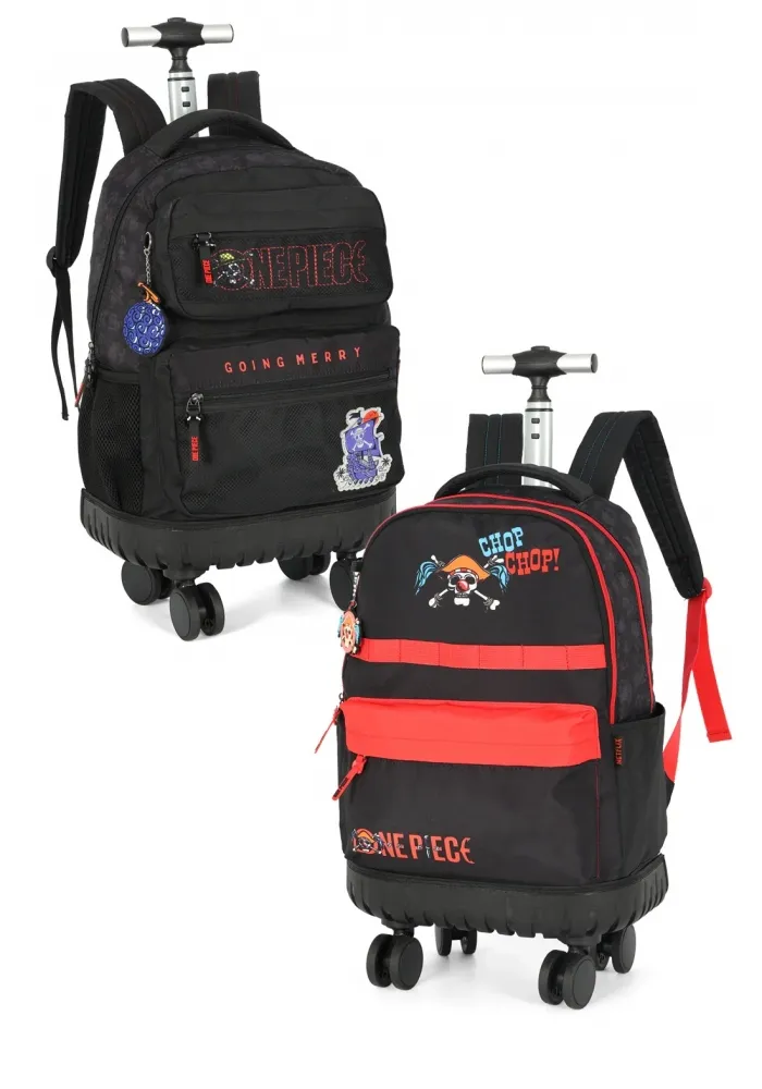 Mochila c/ rodas One Piece 360º MC49432OP