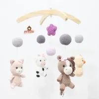 Móbile Fazendinha  - Estrela + Bolinhas - Foto 4