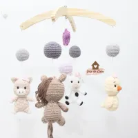 Móbile Fazendinha  - Estrela + Bolinhas - Foto 5