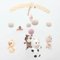 Móbile Fazendinha  - Estrela + Bolinhas - Foto 6