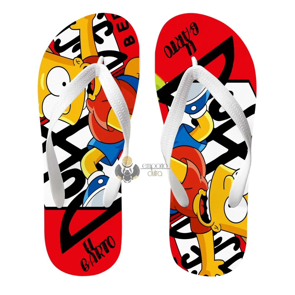 Chinelo Simpsons tamanho 43