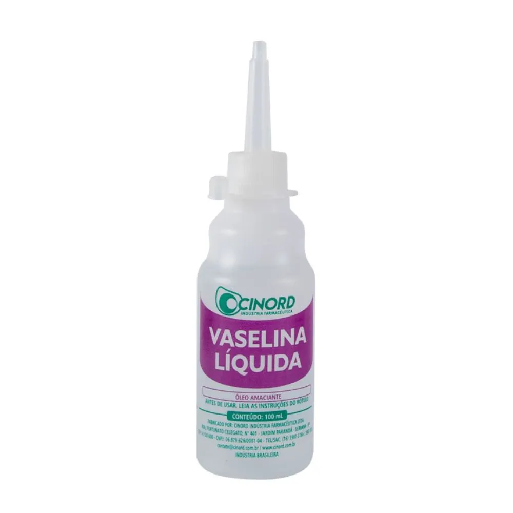 Vaselina Liquida 100 ml CINORD Imagem