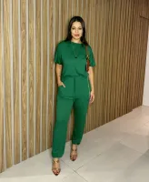 CONJUNTO BÁSICO JOGGER -VERDE G - Foto 2