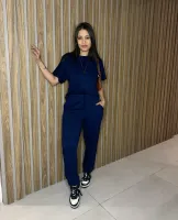 CONJUNTO BÁSICO JOGGER -VERDE G - Foto 13