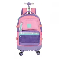 Mochila com Rodas Juvenil UP4YOU Luxcel MC49082UP - Foto 2