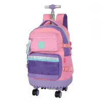 Mochila com Rodas Juvenil UP4YOU Luxcel MC49082UP - Foto 3