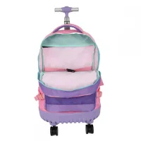 Mochila com Rodas Juvenil UP4YOU Luxcel MC49082UP - Foto 5