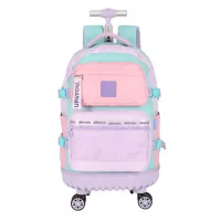 Mochila com Rodas Juvenil UP4YOU Luxcel MC49082UP - Foto 7